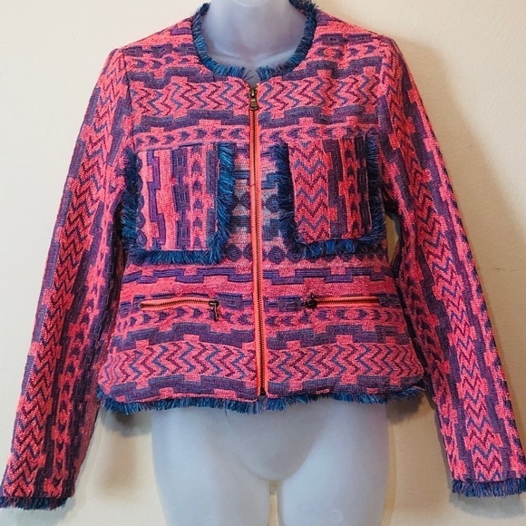Umgee multicolored blazer /jacket , size M - Picture 1 of 8
